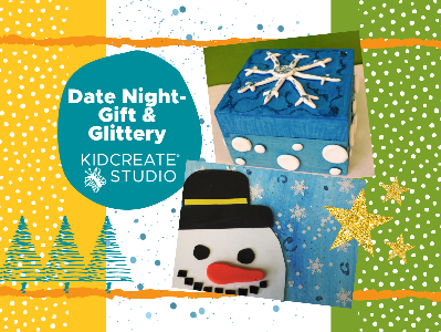 Kidcreate Studio - San Antonio. Date Night- Gift & Glittery (3-10 Years)